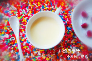 Milk Corn Juice recipe