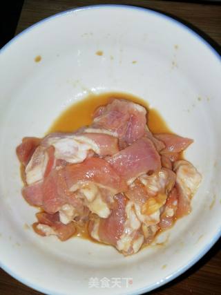 Stir-fried Pork with Bell Pepper recipe