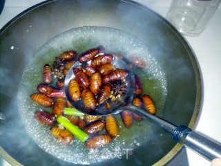 Crispy Silkworm Pupa recipe