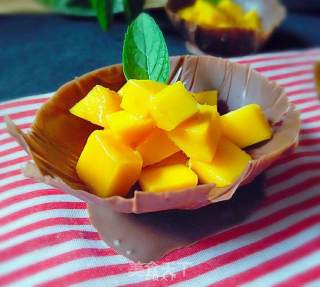 Chocolate Mango Cup recipe