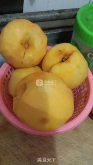 Canned Yellow Peach recipe
