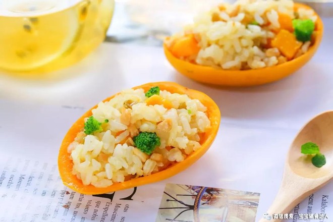 Mango Fried Rice Baby Food Recipe recipe