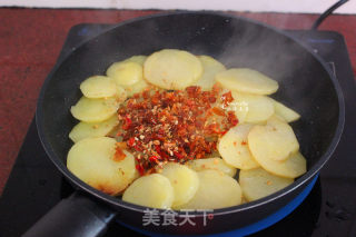 Spicy Potato Chips recipe