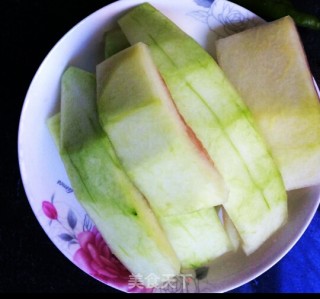 Cold Watermelon Peel recipe