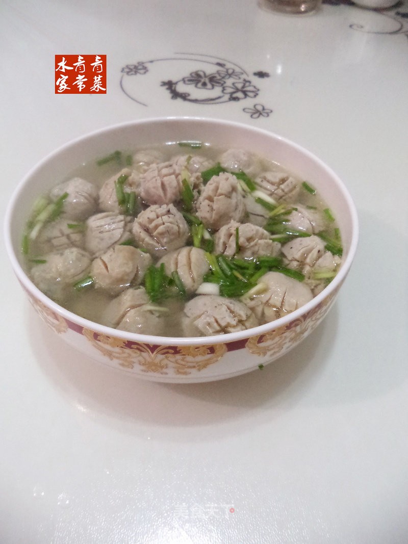 Flowering Fish Ball Soup recipe