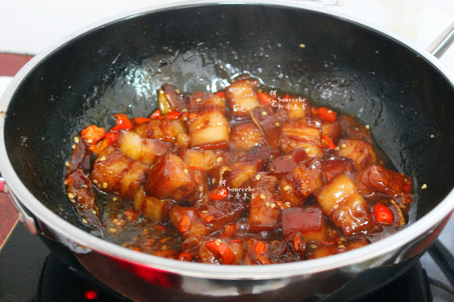 Prosperous, Spicy Braised Pork recipe