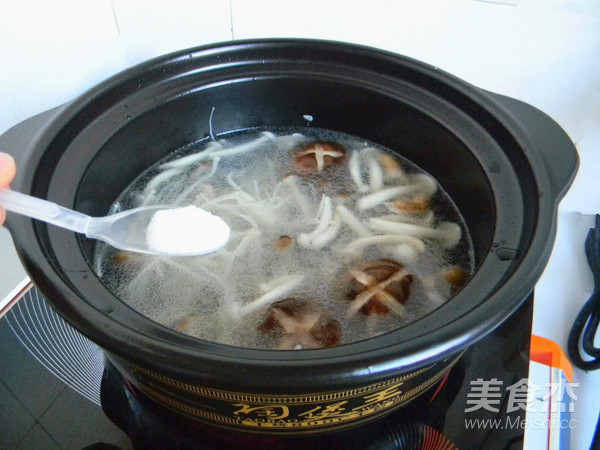 Baby Vegetable Mushroom Soup recipe