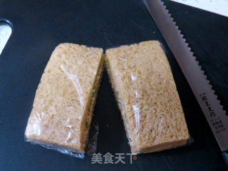 Whole Wheat Brown Sugar Toast (one-click) + Tuna and Celery Sandwich recipe