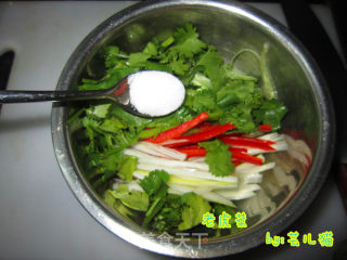 Tiger Vegetables (cucumber Coriander Chili) recipe