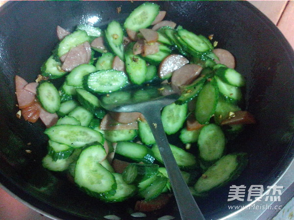 Cucumber Sausage recipe