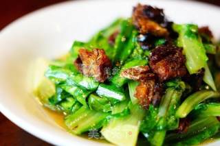 Lettuce with Tempeh and Dace in Oil recipe