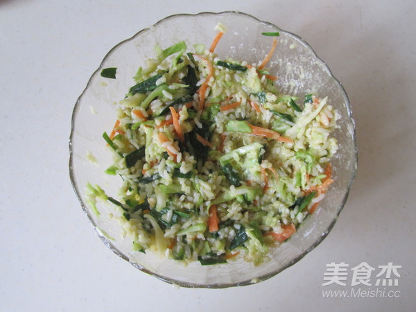 Vegetable Rice Cake recipe
