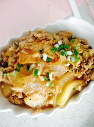 Chiba Tofu, Shrimp Rice and Braised Winter Melon recipe
