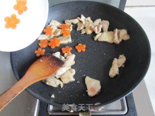 Fried Chicken with Double Bamboo Shoots recipe