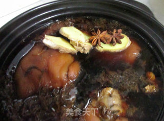 #trust之美#plum Dried Vegetable Rock Sugar Elbow recipe