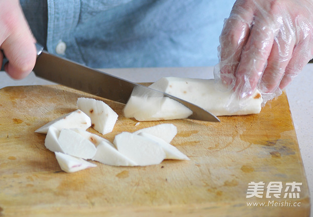 Tuckahoe and Yam Pork Ribs Soup recipe