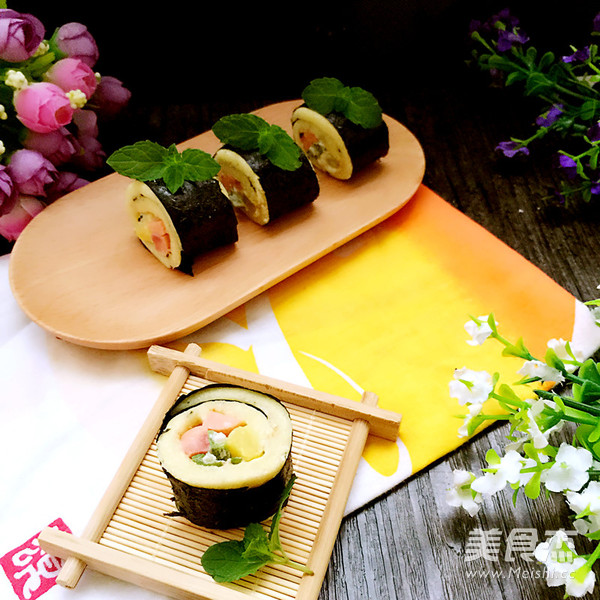 Toast Sushi Roll recipe