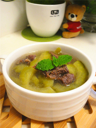 Bitter Melon Beef Soup recipe