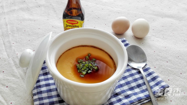 Tender Water-skiing Steamed Egg recipe