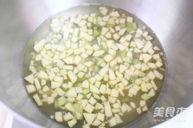 Apple and Kiwi Sweet Soup-the Best Fruit Sweet Soup for Babies recipe