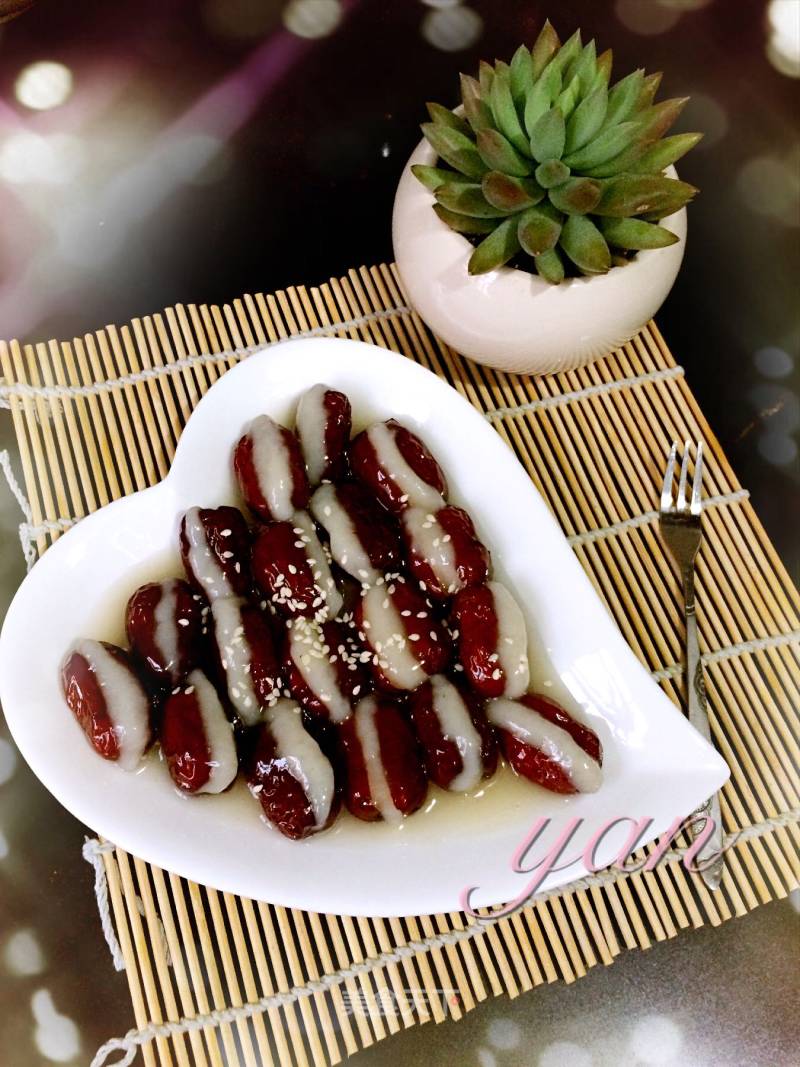Glutinous Rice Dates (the Heart is Too Soft) recipe
