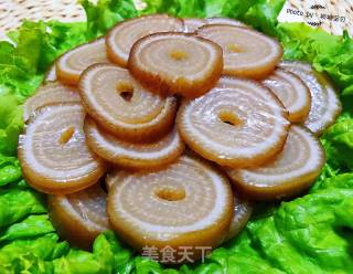 #diy零食# Braised Money Pigskin recipe