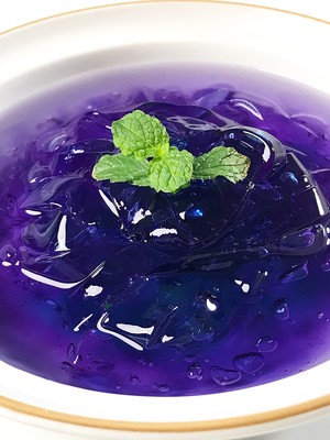 This Starry Sky is Blue Enough to Withstand The Scorching Heat! Cool and Refreshing Starry Sky Jelly recipe