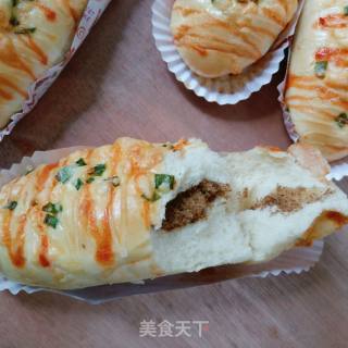 # Fourth Baking Contest and is Love to Eat Festival# Pork Floss Cheese Salad Bread recipe