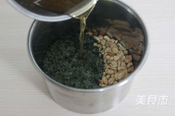 Seaweed Peanut Crisp Candy recipe