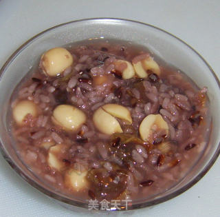 Longan and Lotus Seed Honey Glutinous Porridge recipe