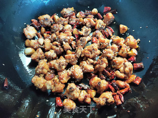 Homemade Stir-fried Spicy Chicken recipe