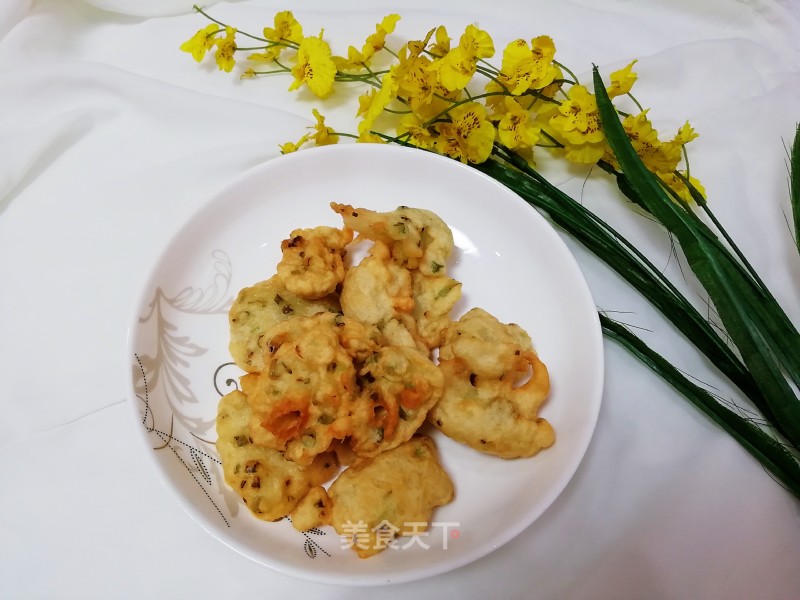 Fried Scallion Ball Cake recipe