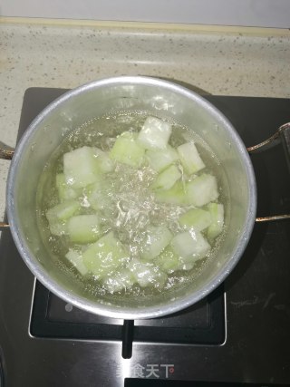 Winter Melon Shrimp Skin Meatball Soup recipe
