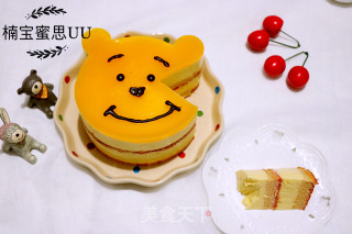 #trust of Beauty# A Cute Face of Colorful Fruit Bear Mousse recipe