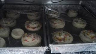 Ham and Vegetable Bread-winners of Lezhong Colorful Summer Baking Competition recipe