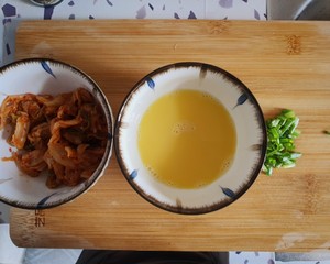 Japanese Style ∣spicy Cabbage Scrambled Egg Rice Bowl recipe