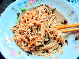 Enoki Mushrooms in Oyster Sauce recipe