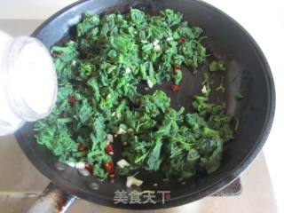 Stir-fried Pumpkin Leaves recipe