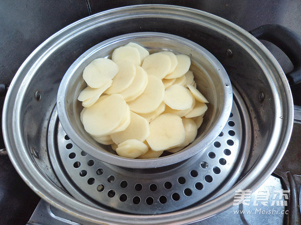 Blueberry Potatoes recipe