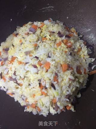 Fried Rice with Eel and Egg recipe