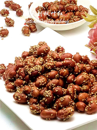 Honey Sugar Crisp Peanuts--a Crispy, Non-sweet Snack recipe