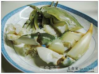 Stir-fried Green Crab with Green Onion and Ginger recipe