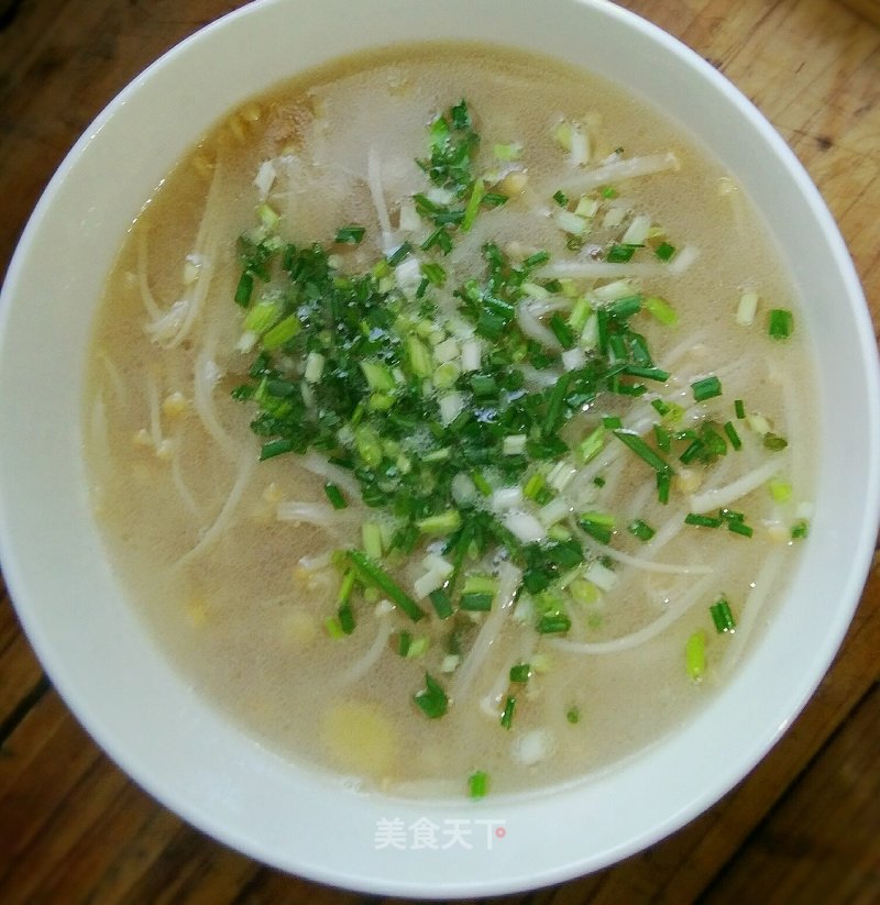 Enoki Mushroom Bone Soup recipe