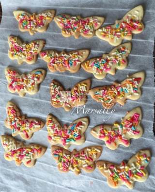 Colorful Butterfly Cookies recipe