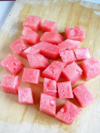 [watermelon Smoothie] --- An Indispensable Ice Product in The Sweltering Heat recipe