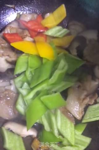 Stir-fried Pork with Mushrooms recipe