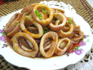 Fried Squid Rings with Spicy Sauce recipe