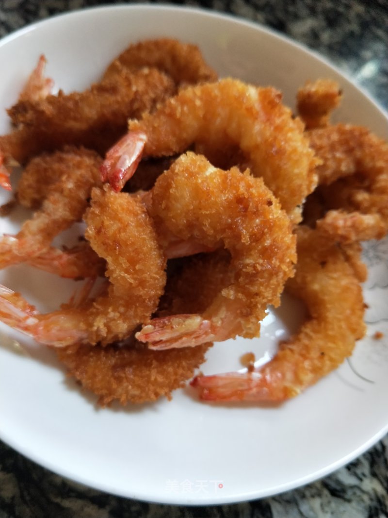 Golden Fried Shrimp recipe