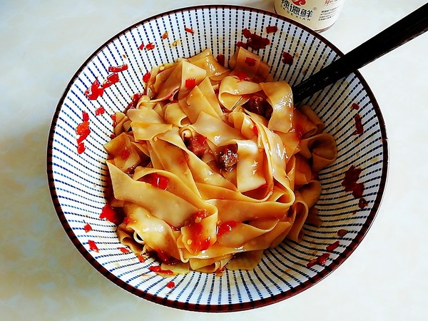 Beef Sauce Noodles recipe