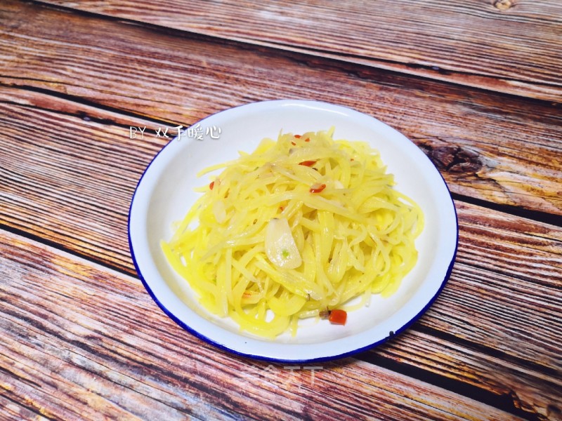 Hot and Sour Potato Shreds recipe